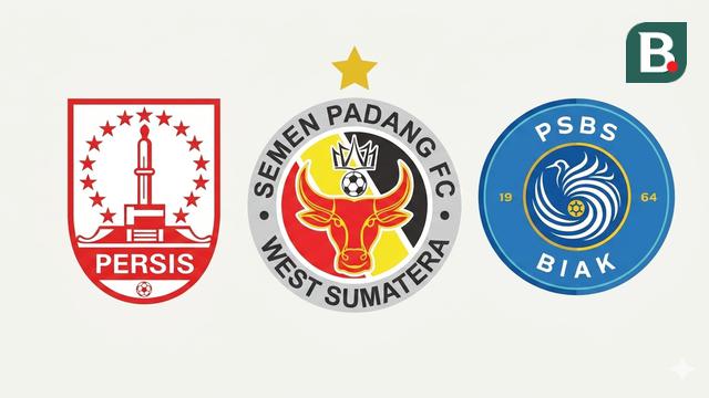 Persis Solo, Semen Padang, dan PSBS Biak - BRI Super League 2025/2026