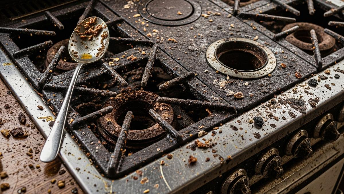 7 Cara Membersihkan Kompor Gas yang Berkerak Tebal dan Menghitam agar Masak Makin Nyaman