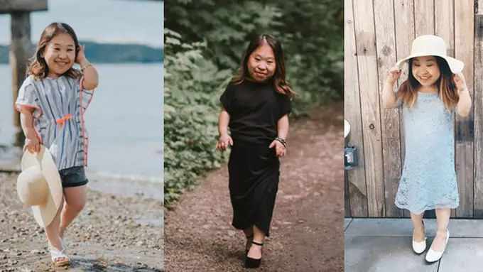 Doris Jeong, seorang penderita Dwarfism sukses jadi fashion blogger/copyright: iwearshirtasdress