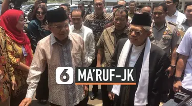 Wakil Presiden terpilih, Ma’ruf Amin mengunjungi Kantor Wakil Presiden. Jusuf Kalla menerima kunjungan tersebut dan keduanya kemudian melaksanakan salat Jumat bersama di Masjid Istana