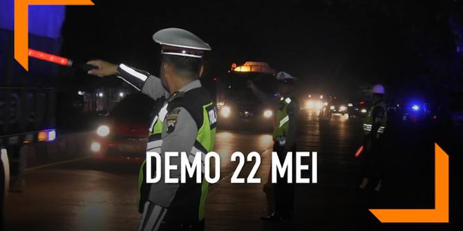 VIDEO: Jelang Demo 22 Mei, Polisi Gelar Razia di Jalur Pantura