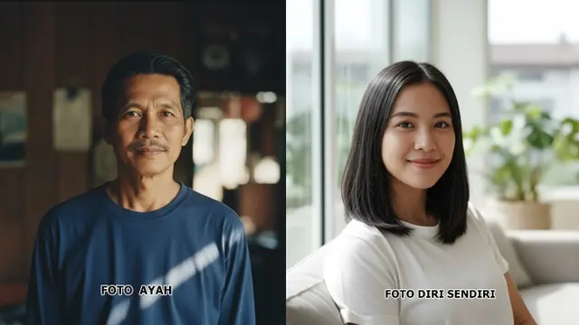 Cara Buat Foto Polaroid bareng Orang Tua yang Telah Tiada dengan Google Gemini AI