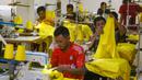 Bisnis konveksi merupakan bidang usaha yang memproduksi pakaian secara massal atau dalam jumlah besar sesuai permintaan. (merdeka.com/Arie Basuki)