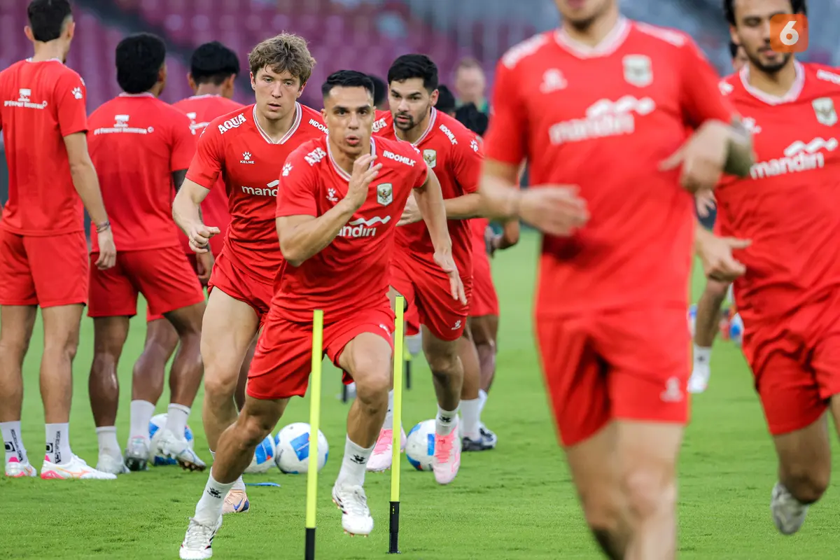 Foto: Timnas Indonesia Matangkan Persiapan, John Herdman Bertekad Akhiri Catatan Buruk Skuad Garuda