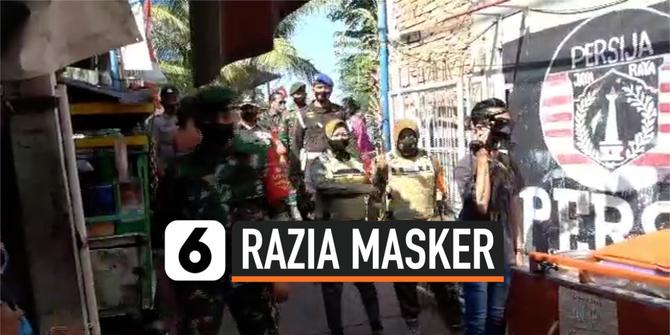 VIDEO: Razia Masker, Orangtua Cegah Anaknya Dibawa Satpol PP