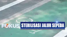 Sesuai dengan peraturan, bagi pelanggar marka atau jalur sepeda akan didenda sebesar RP 250 ribu.