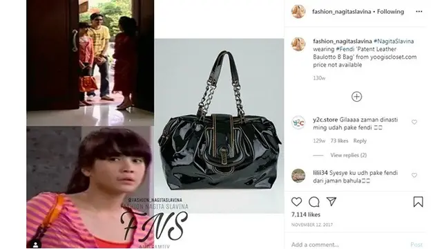 8 Tas Jadul Nagita Slavina Ini Curi Perhatian Netizen, Ditaksir Ratusan Juta Rupiah