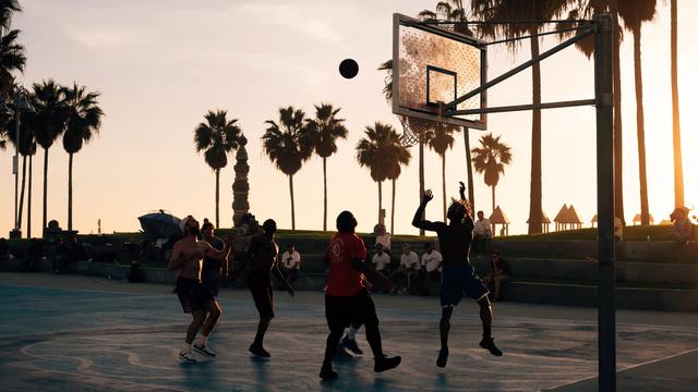 Ilustrasi olahraga basket