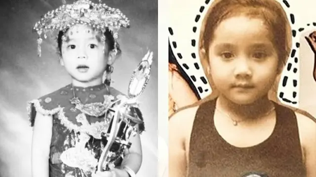 6 Foto Gita Gutawa Kecil yang Mirip Dengan Nagita Slavina Anak-Anak, Sulit Dibedakan