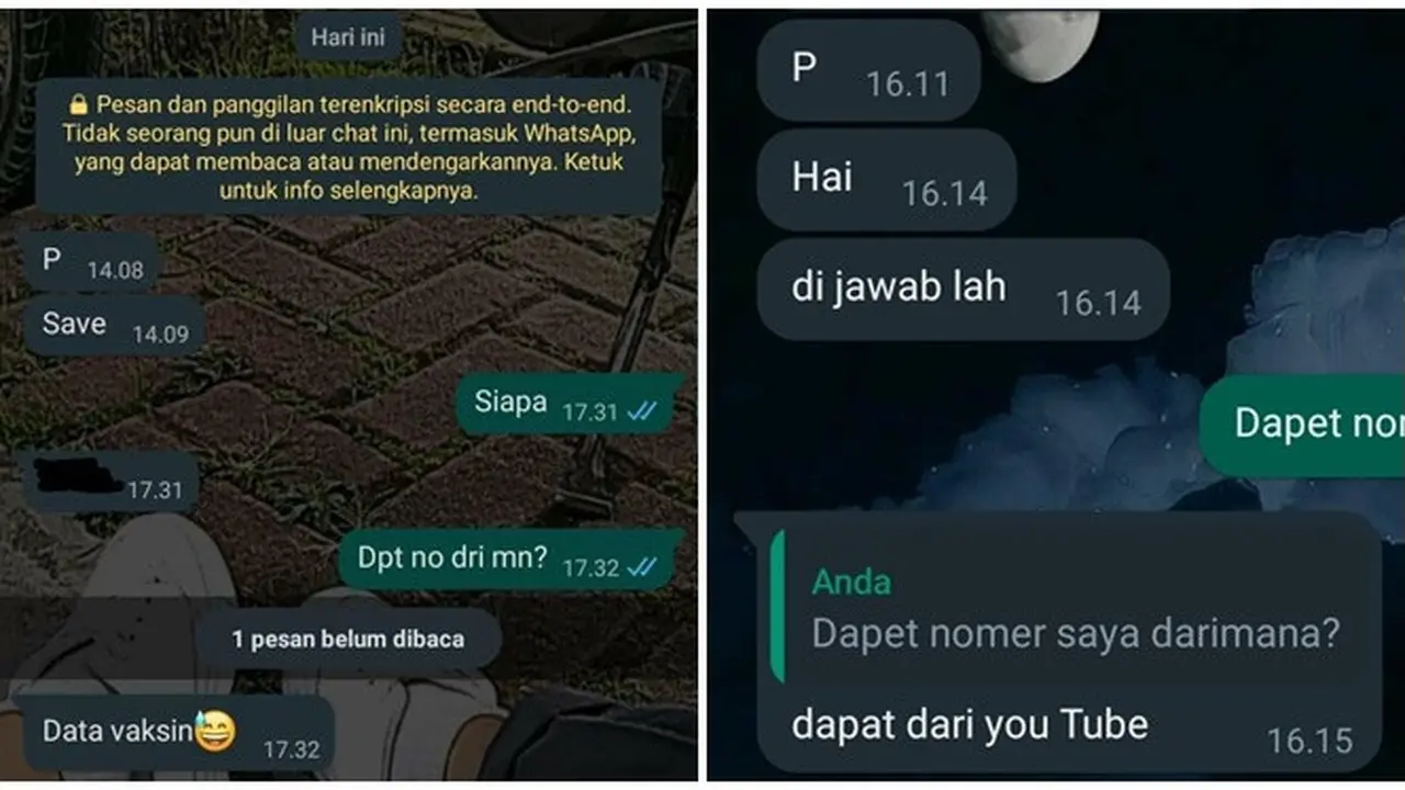 6 Chat Absurd dari Orang Tak Dikenal Ini Bikin Kesal Sekaligus Bingung