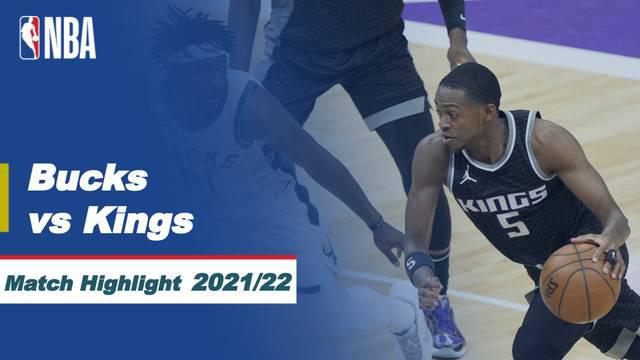 Berita Video, Highlights Pertandingan NBA antara Milwaukee Bucks Vs Sacramento Kings pada Minggu (23/1/2022)