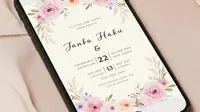 6 Contoh Desain Undangan Pernikahan Digital yang Keren dan Kekinian