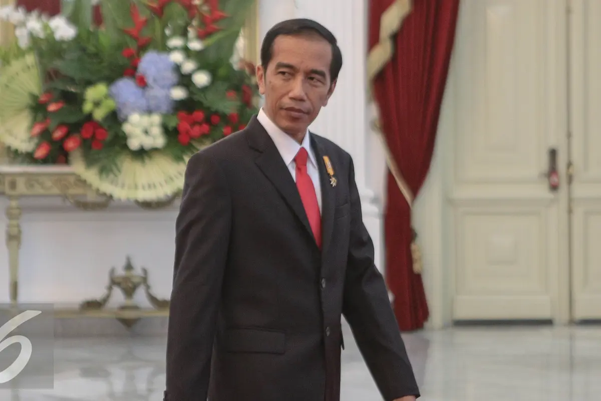 Jokowi Sambut Kunjungan Ketua Parlemen Tiongkok di Istana Negara