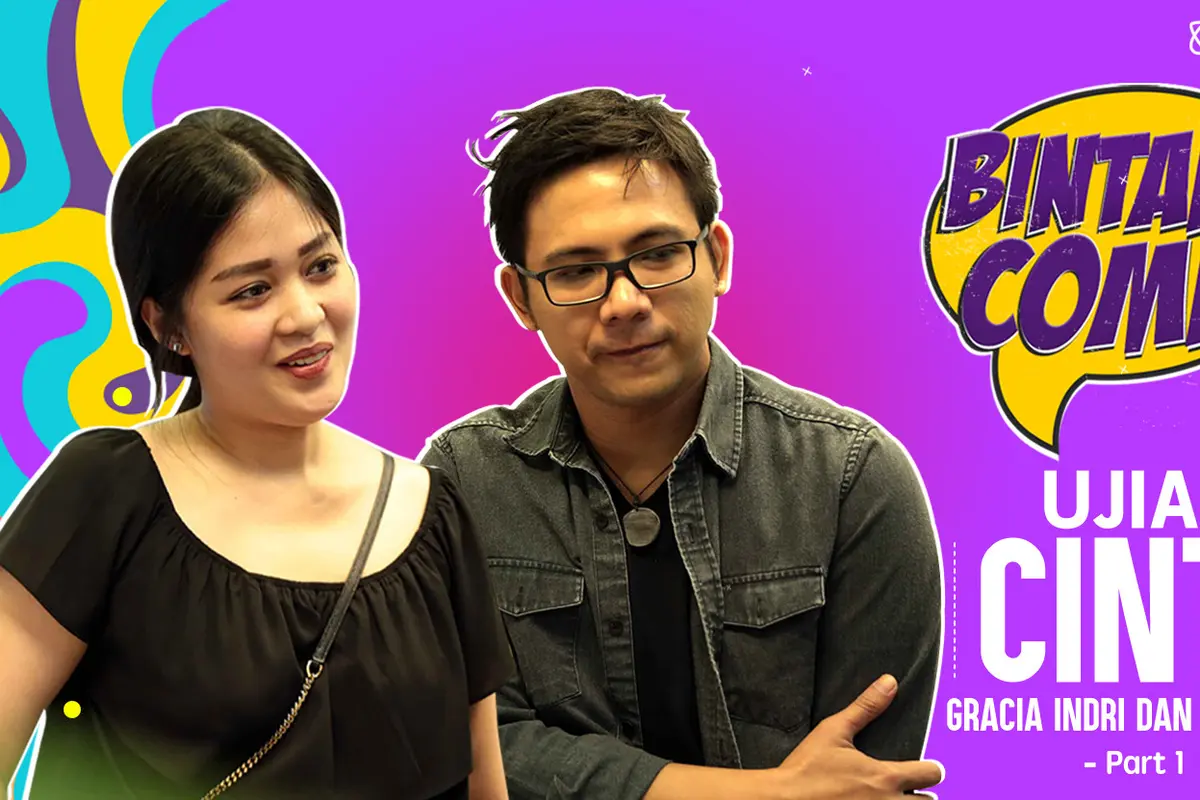 Bintang Comic Gracia Indri dan David NOAH