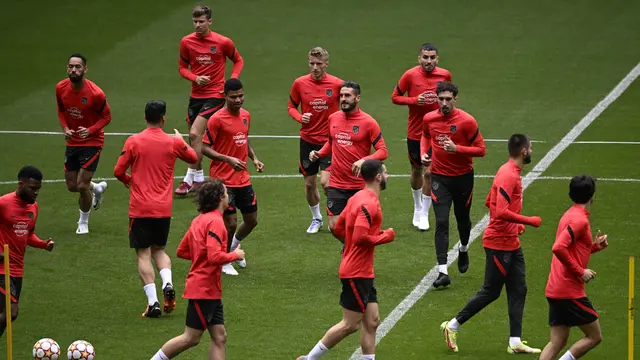 Atletico Madrid vs Manchester City di Liga Champions