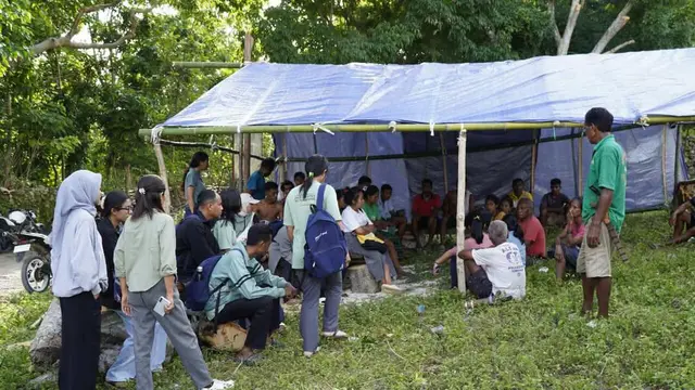 Rumah adat di Kampung Waruwora-Lamboya NTT Terbakar