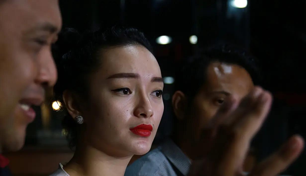 Penyanyi yang terkenal goyang itik ini juga meminta maaf secara tertulis dengan apa yang diucapkan. (Deki Prayoga/Bintang.com)