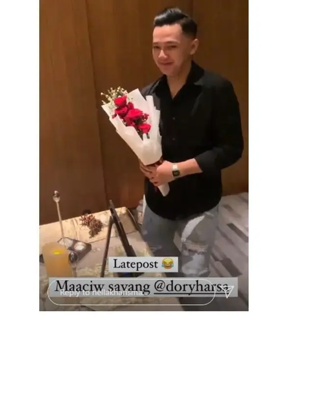 6 Momen Ulang Tahun Nella Kharisma, Dapat Kejutan Dinner Romantis dari Dory Harsa