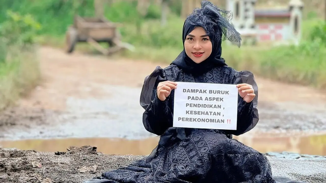 Jalan Rusak di Lampung