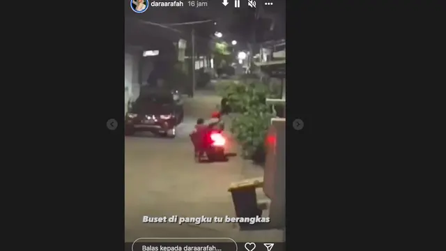 Dara Arafah Umumkan Pencuri Brankas Miliknya Sudah Ditangkap, Pelaku Adalah Sepasang Kekasih. (instagram/daraarafah)