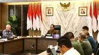 Kemenko Perekonomian&nbsp;menyelenggarakan Rapat Koordinasi Tim Pelaksana Percepatan Reforma Agraria di kantor Kemenko Perekonomian, Selasa (26/03). (dok: ekon.go.id)