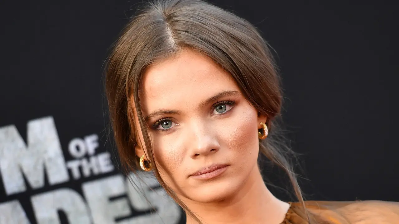 Freya Allan. (VALERIE MACON / AFP)