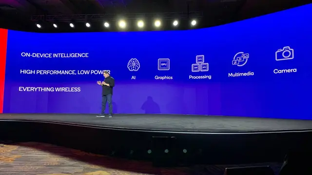 President and Chief Executive Officer of Qualcomm Incorporated, Cristiano Amon, memperkenalkan chipset Snapdragon 8 Gen 2 di Snapdragon Summit 2022. Liputan6.com/Yuslianson