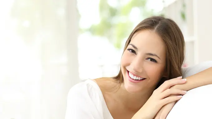 Ilustrasi kulit wajah sehat