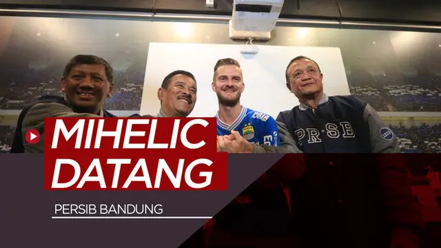 Berita video Persib Bandung memperkenalkan pemain baru asal Slovenia, Rene Mihelic, di Graha Persib, Kota Bandung, Selasa (7/5/2019).
