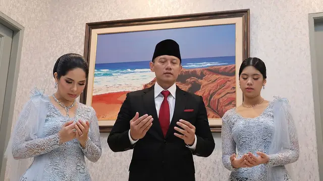7 Potret Penampilan Annisa Pohan di Momen Pelantikan AHY, Banjir Pujian