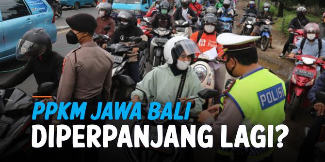 VIDEO: Akankah PPKM Level 2-4 Jawa-Bali Diperpanjang Lagi?