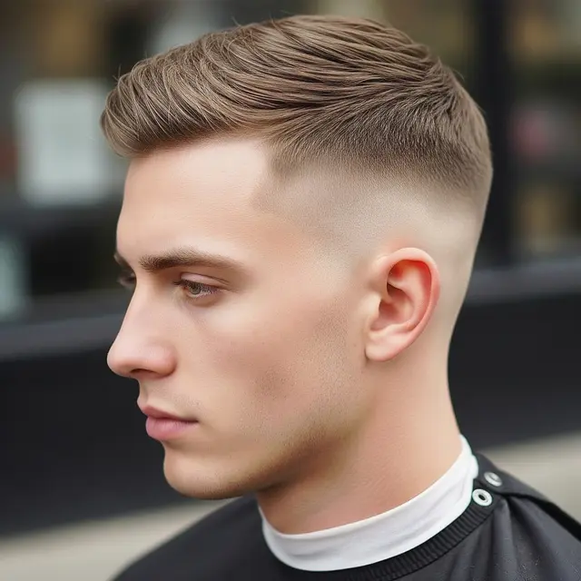 Model Rambut Pria Pendek Cepak (Image by Gemini AI)