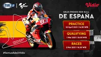 Streaming MotoGP Series Spanyol Hanya di FOX Sports 2. (Sumber : dok. vidio.com)