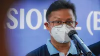 Menteri Kesehatan RI Budi Gunadi Sadikin meresmikan pencanangan Bulan Imunisasi Anak Nasional (BIAN) tahun 2022 di Gedung Daerah Kepulauan Riau, Kota Tanjung Pinang pada Rabu, 18 Mei 2022. (Dok Kementerian Kesehatan RI)