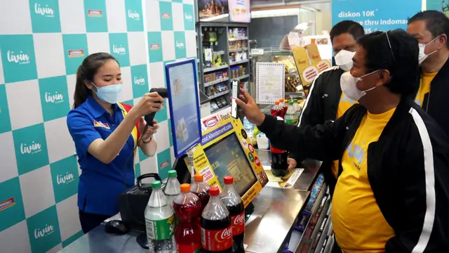 Bank Mandiri menggandeng Indomaret untuk pengembangan akses pembayaran atau transaksi nontunai