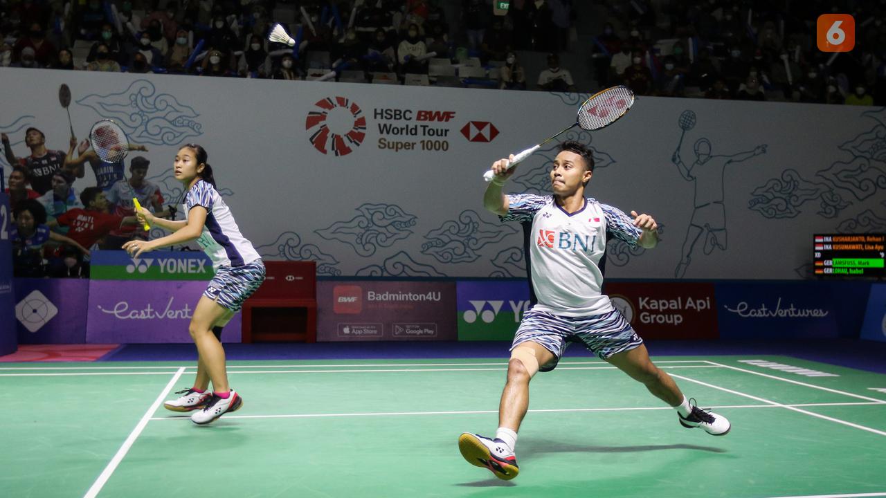 East Ventures Indonesia Open 2022: Rehan Naufal Kusharjanto/Lisa Ayu Kusumawati