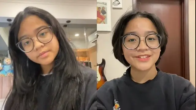 6 Potret Terbaru Cinta Kuya dengan Rambut Pendek, Tampil Tomboi