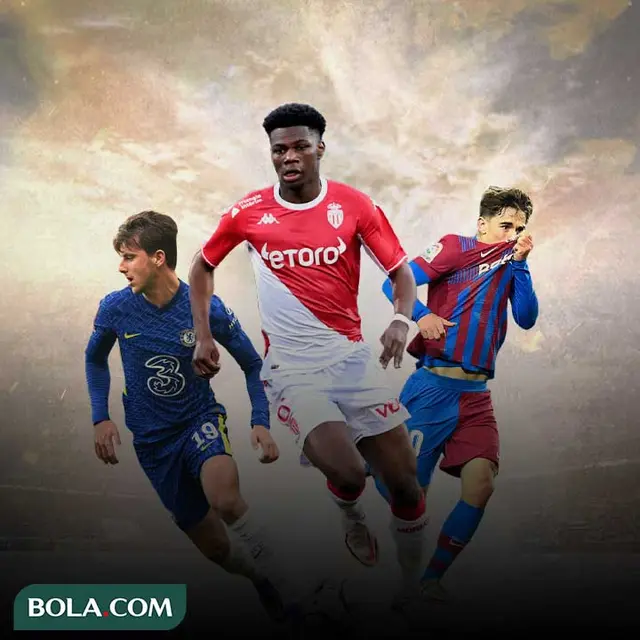 Ilustrasi - Mason Mount, Aurelien Tchouameni, Gavi