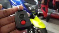 Yamaha NMax milik pentolan Jakarta Max Owner (JMO) Acho Bule dipasang Moto Finder Immobilizer asli buatan Yamaha