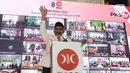 Presiden PKS Ahmad Syaikhu berpidato saat mendeklarasikan Anies Baswedan sebagai calon presiden (capres) 2024 di Kantor DPTP PKS, Jalan TB Simatupang, Jakarta Selatan, Kamis (23/2/2023).  PKS secara resmi mendukung Anies Baswedan sebagai bakal calon presiden tahun 2024-2029. (Liputan6.com/Johan Tallo)