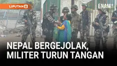 Tentara Nepal dikerahkan ke jalan-jalan Kathmandu setelah aksi protes besar berujung pada pembakaran gedung parlemen, rumah politisi, hingga kantor media.