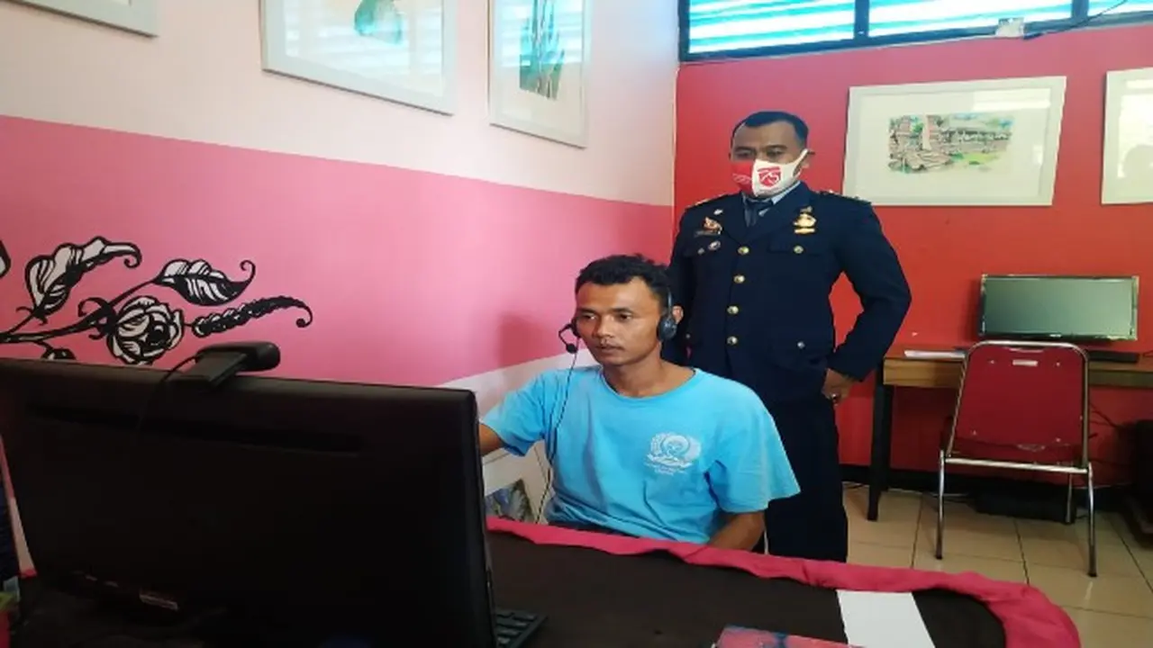 Saat Covid-19 Bikin Lapas Narkotika Gintung Cirebon Buka Layanan Jenguk Virtual