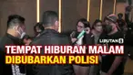 Tempat hiburan di kawasan SCBD Jakarta dirazia polisi karena masih beroperasi di luar jam yang diperbolehkan saat aturan PPKM level dua berlaku. Kerumunan penungjung pun akhirnya dibubarkan paksa.