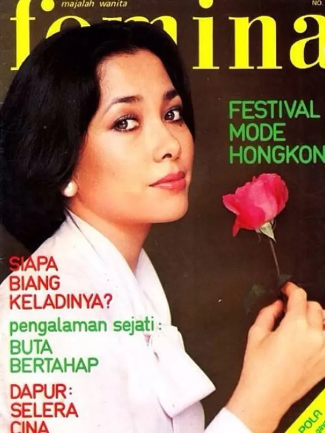 6 Foto Jadul Widyawati Sophian saat Jadi Cover Majalah, Curi Perhatian