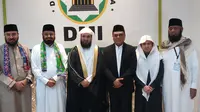 Imam Masjidil Haram kunjungi DMI (Liputan6.com/Ady Anugrahadi)