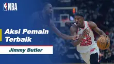 Berita video cuplikan aksi Jimmy Butler yang membawa Miami Heat kalahkan Cleveland Cavaliers pada lanjutan laga musim reguler NBA 2022/2023, Sabtu (11/3/23). Butler mencetak 33 poin dan membawa Heat menang 119-115.