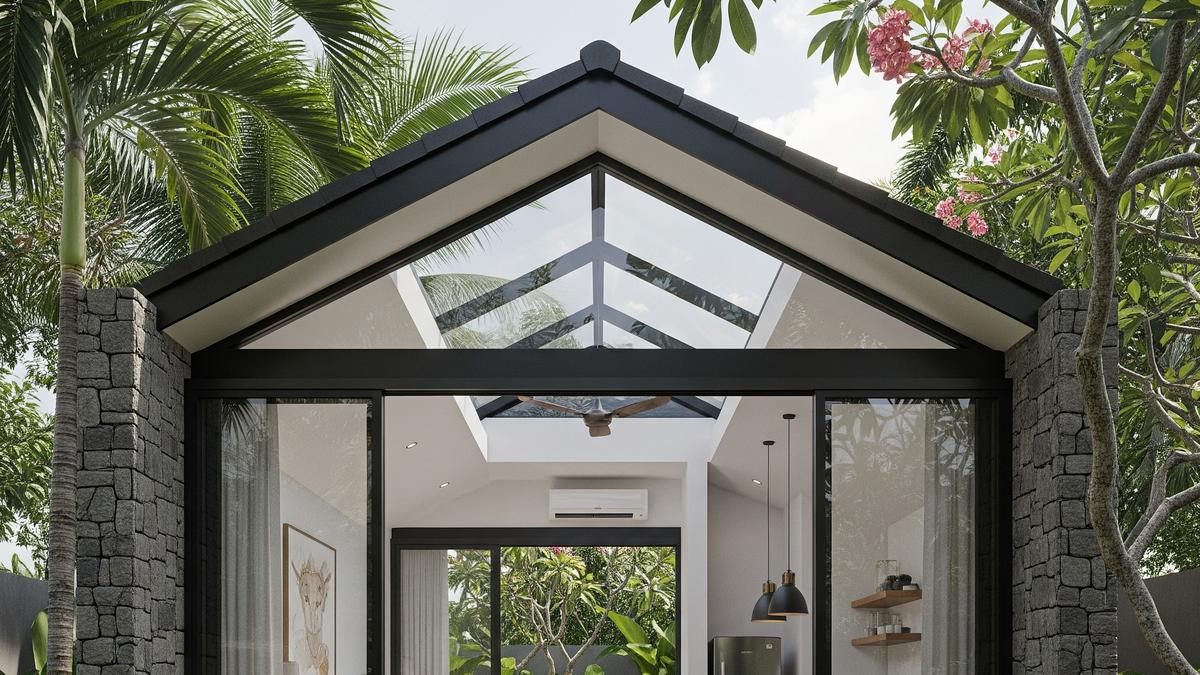 9 Desain Rumah ala Paviliun 1 Kamar dengan Dapur, Solusi Hunian Mandiri Estetis