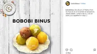 Berikut tren kuliner kekinian dari bola ubi berwarna-warni Bobobi yang dijual pada Jakarta Culinary Feastival. (Foto: instagram/bobobibinus)