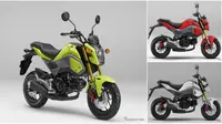 Muka Baru Honda Grom Lebih Futuristik