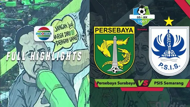 VIDEO: Highlights Liga 1 2018, Persebaya Vs PSIS 1-0